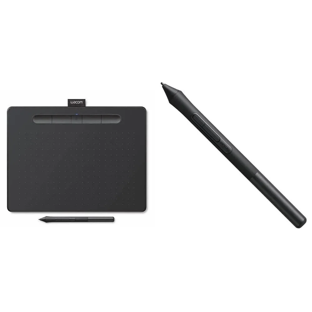 Wacom Intuos Creative Wireless Pen Graphic Tablet Bluetooth - Small, Black